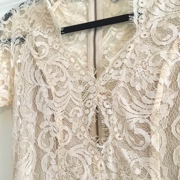Ivory Lace Dress - Picture 3 of 4